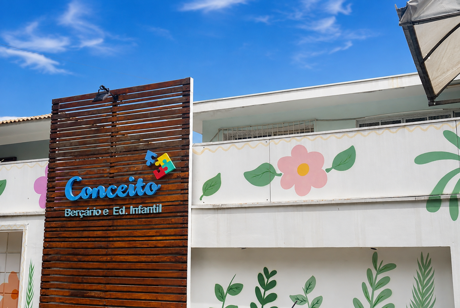 Fachada do Berçário Conceito