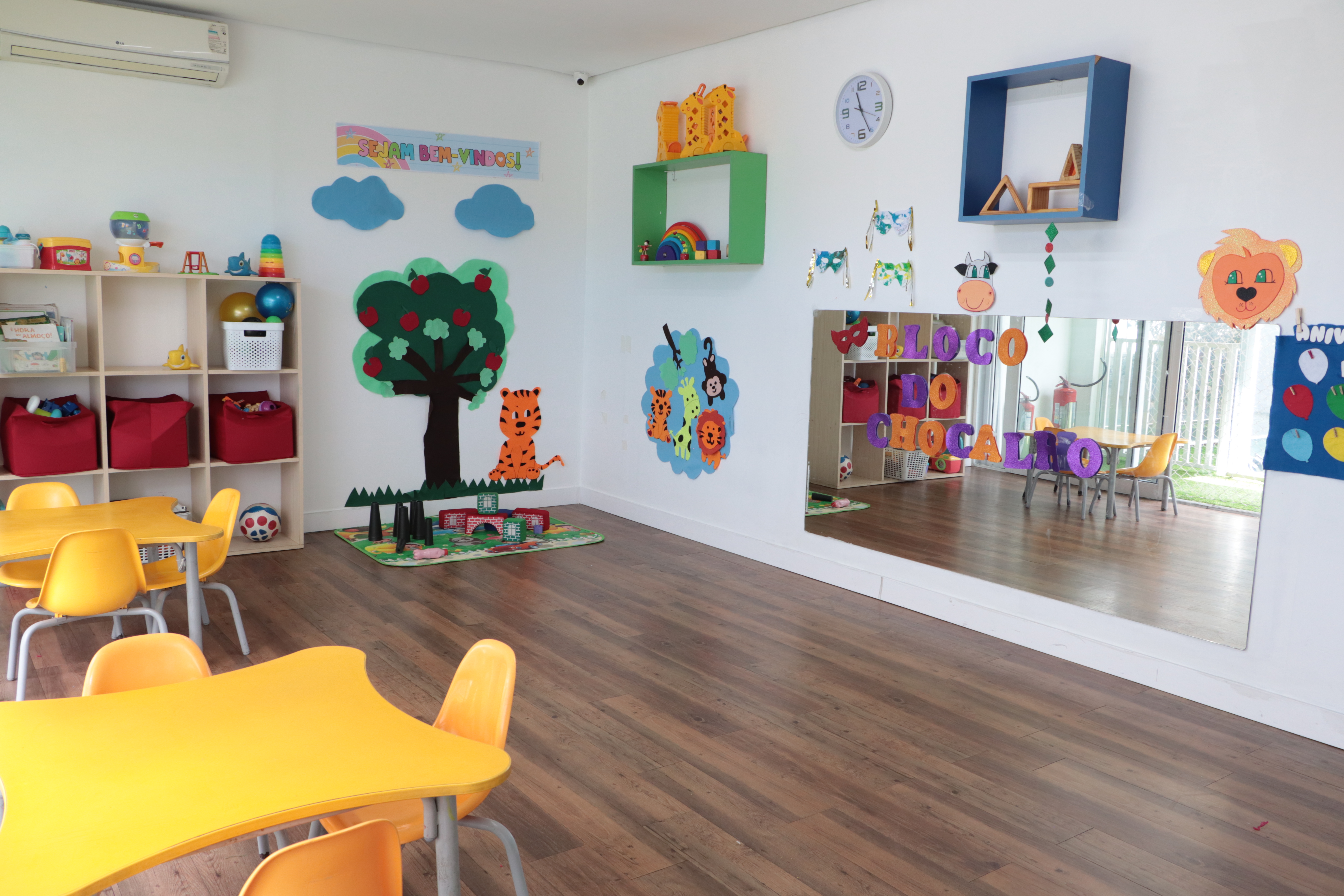Sala de aula do Berçário Conceito